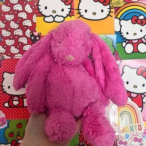 Retired hot pink Jelly cat